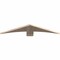 Ekena Millwork Bellingham Smooth Timber Gable Bracket, Douglas Fir, 48"W x 10"H x 1 1/2"D x 5 1/2"F, 5/12 Pitch GBW048X10X0206BEL00SDF - alternate 5